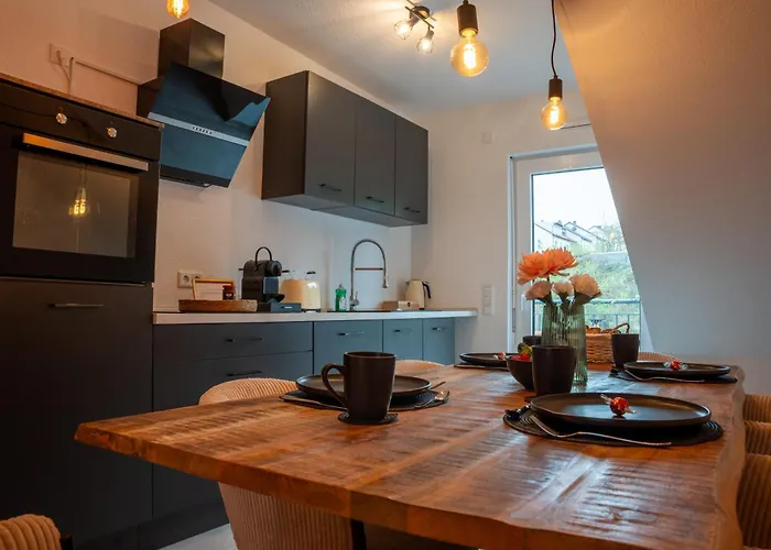 公寓 Schlossberg Residences - Design City-apartment Im Herzen Der Weinstrasse Neustadt an der Weinstraße